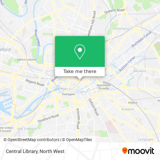Central Library map