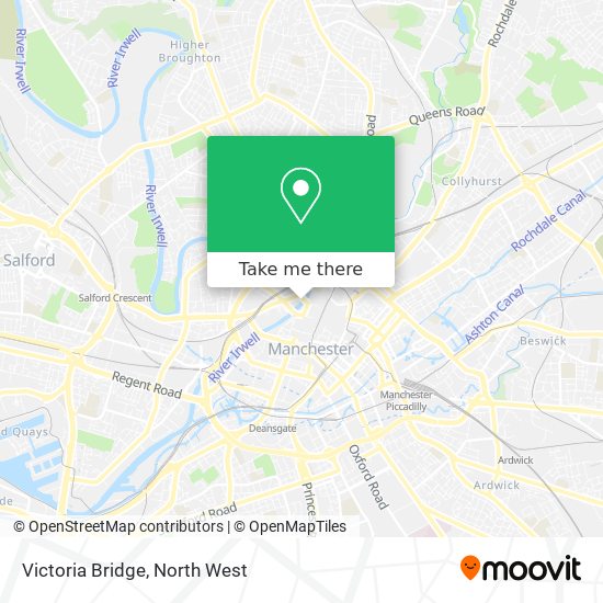Victoria Bridge map