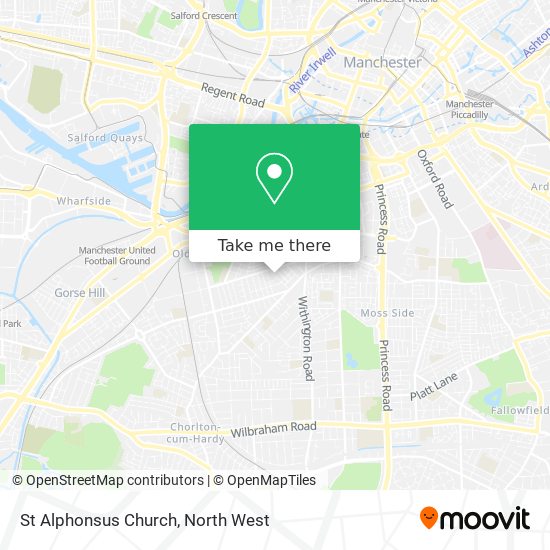 St Alphonsus Church map