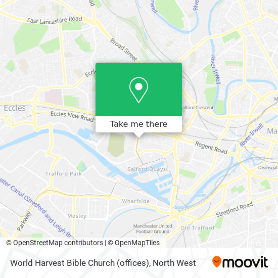 World Harvest Bible Church (offices) map