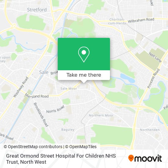 How to get to Great Ormond Street Hospital For Children NHS Trust in ...