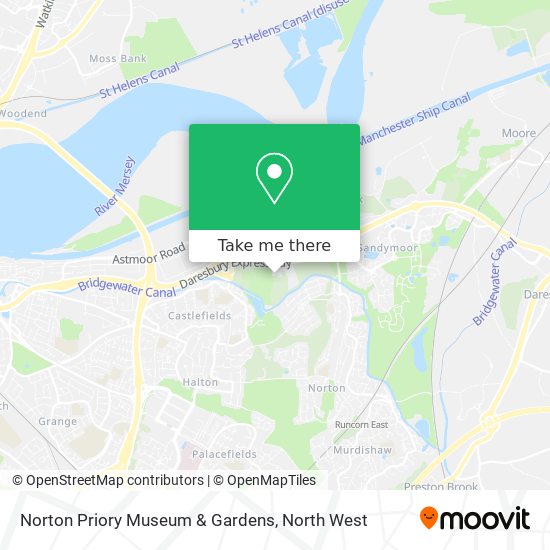 Norton Priory Museum & Gardens map