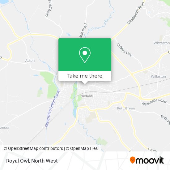 Royal Owl map