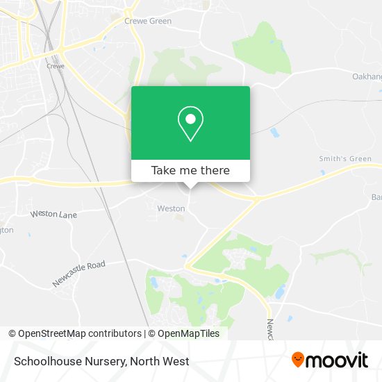 Schoolhouse Nursery map