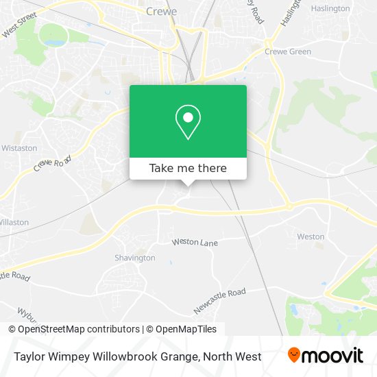 Taylor Wimpey Willowbrook Grange map