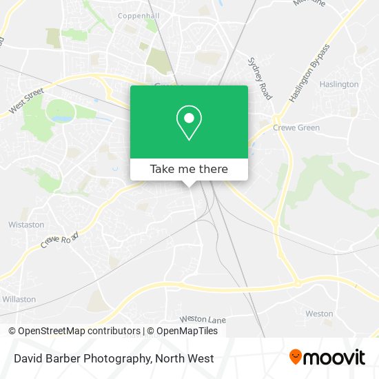 David Barber Photography map