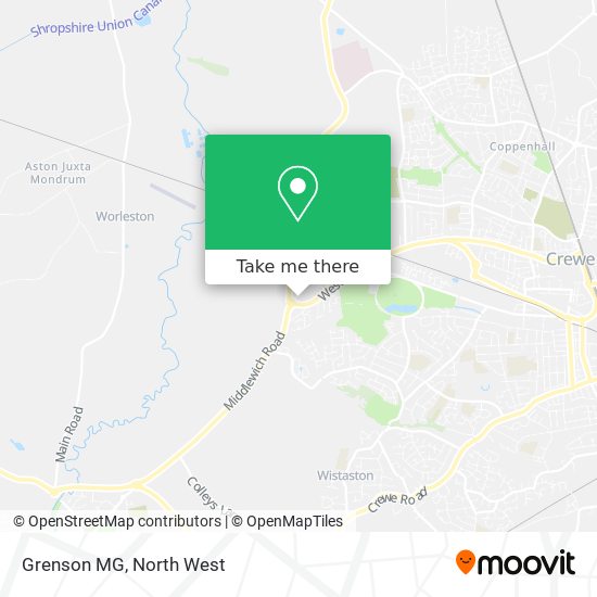 Grenson MG map