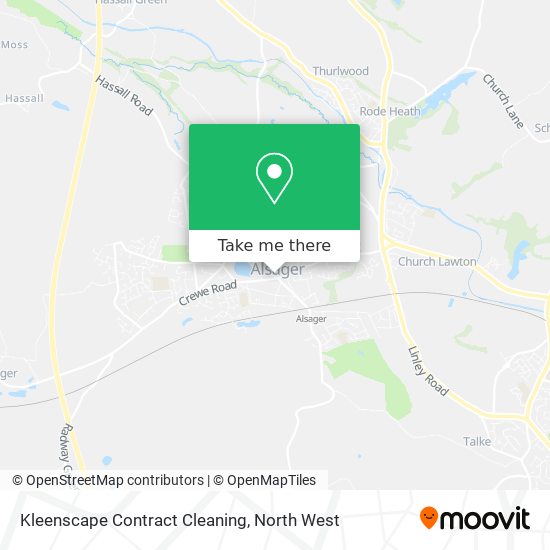 Kleenscape Contract Cleaning map