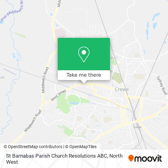 St Barnabas Parish Church Resolutions ABC map