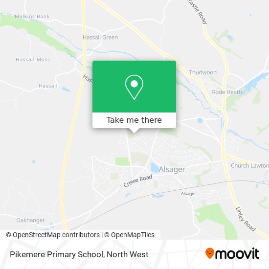 Pikemere Primary School map