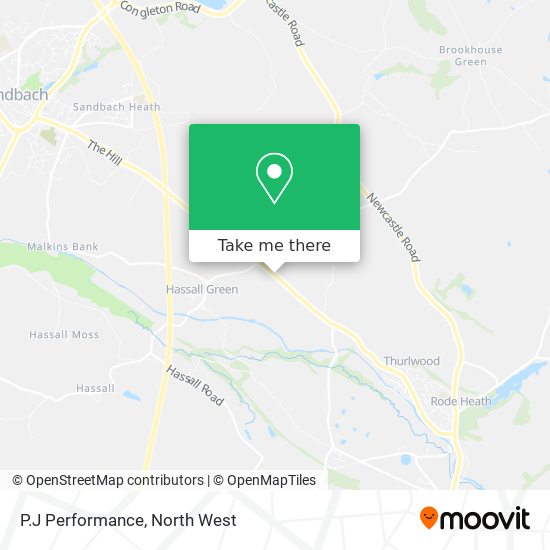 P.J Performance map
