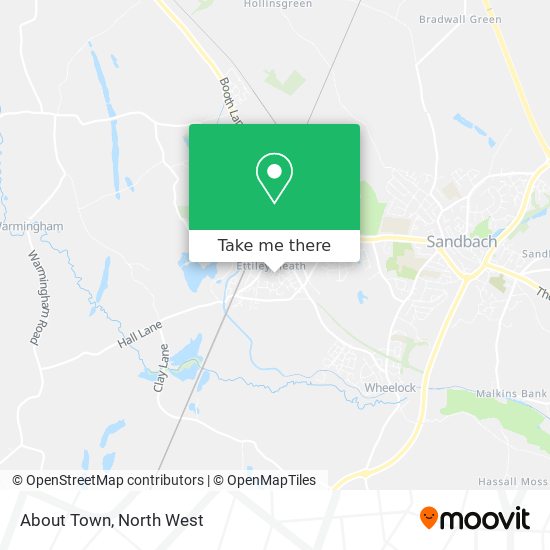 About Town map