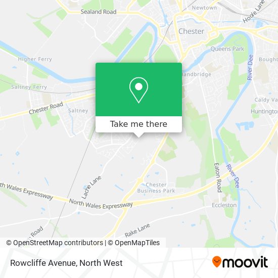 Rowcliffe Avenue map