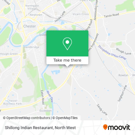 Shillong Indian Restaurant map