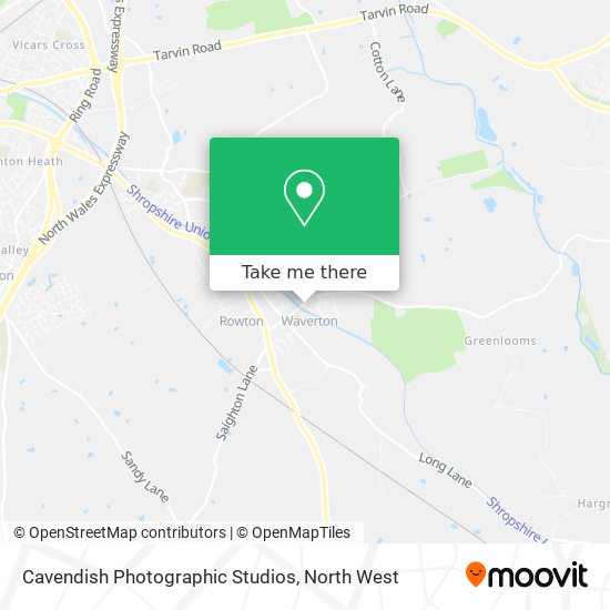 Cavendish Photographic Studios map