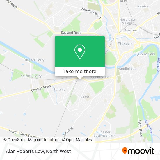 Alan Roberts Law map