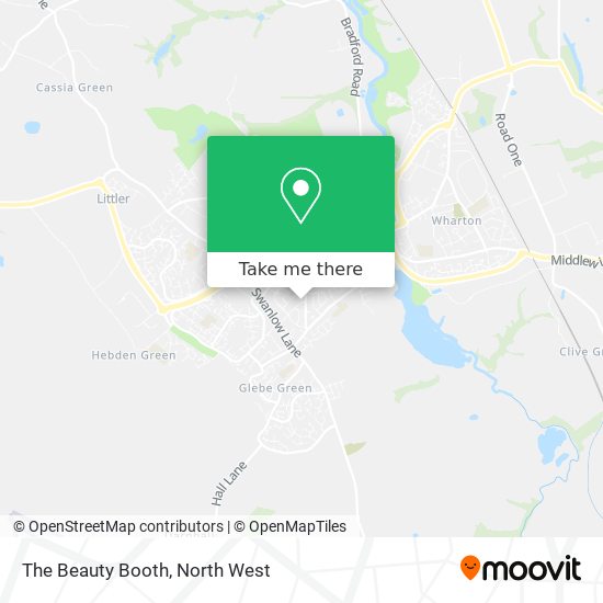 The Beauty Booth map