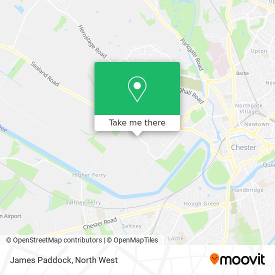 James Paddock map
