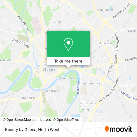 Beauty by Geena map