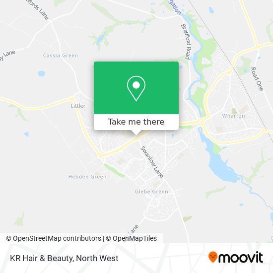 KR Hair & Beauty map