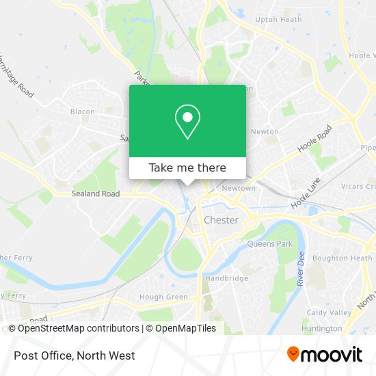 Post Office map