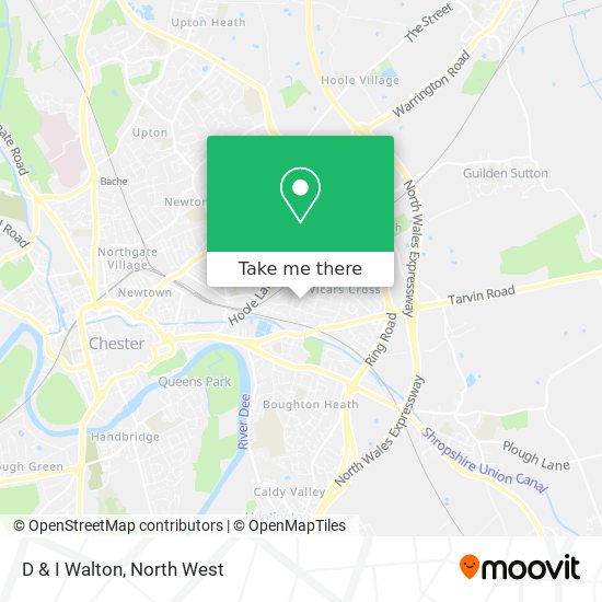 D & I Walton map