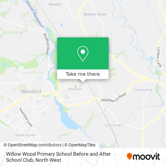 How to get to Willow Wood Primary School Before and After School Club