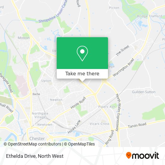 Ethelda Drive map