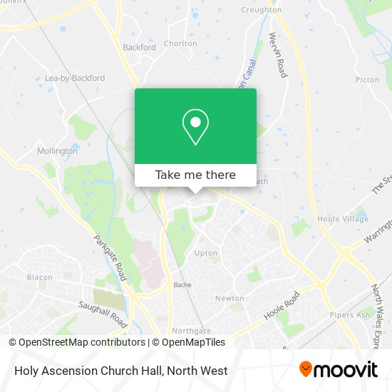 Holy Ascension Church Hall map