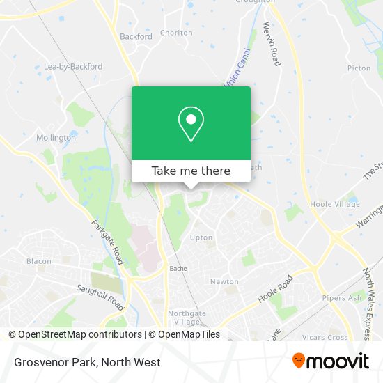 Grosvenor Park map