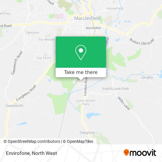 Envirofone map