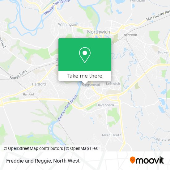 Freddie and Reggie map