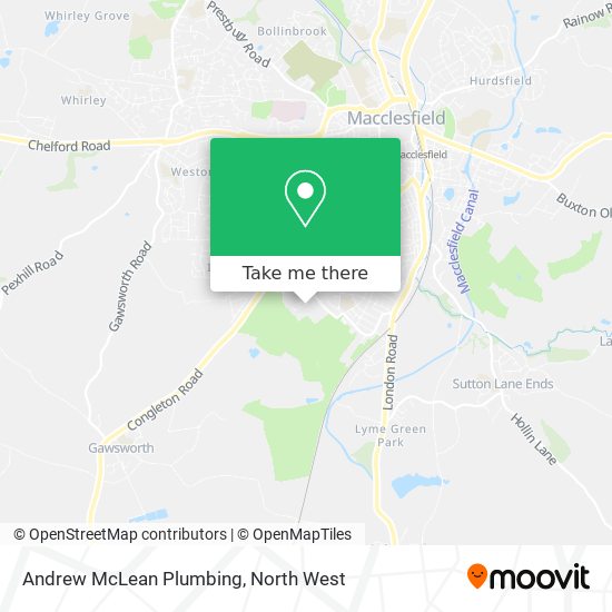 Andrew McLean Plumbing map