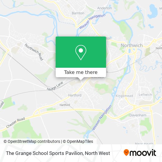 The Grange School Sports Pavilion map