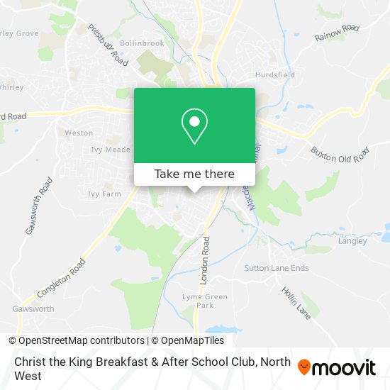 Christ the King Breakfast & After School Club map