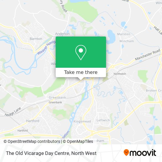The Old Vicarage Day Centre map