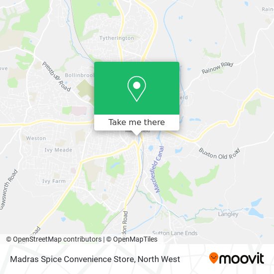Madras Spice Convenience Store map