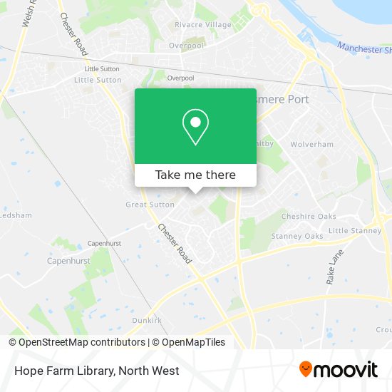 Hope Farm Library map