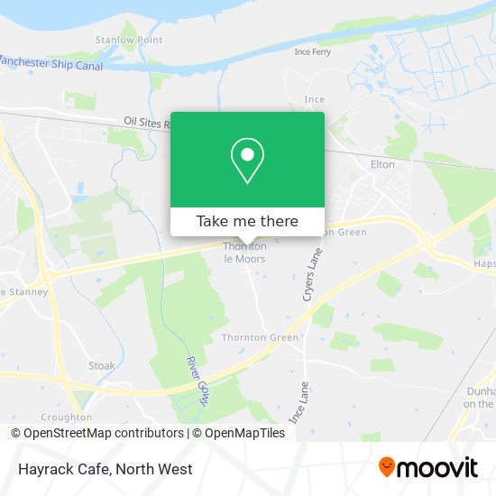 Hayrack Cafe map