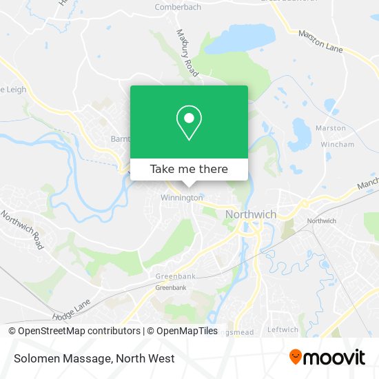 Solomen Massage map