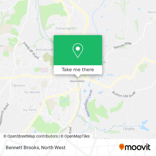 Bennett Brooks map
