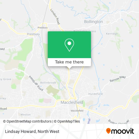 Lindsay Howard map