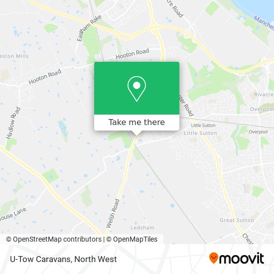U-Tow Caravans map