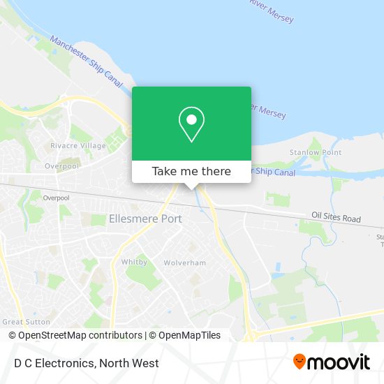 D C Electronics map