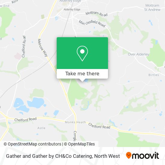 Gather and Gather by CH&Co Catering map