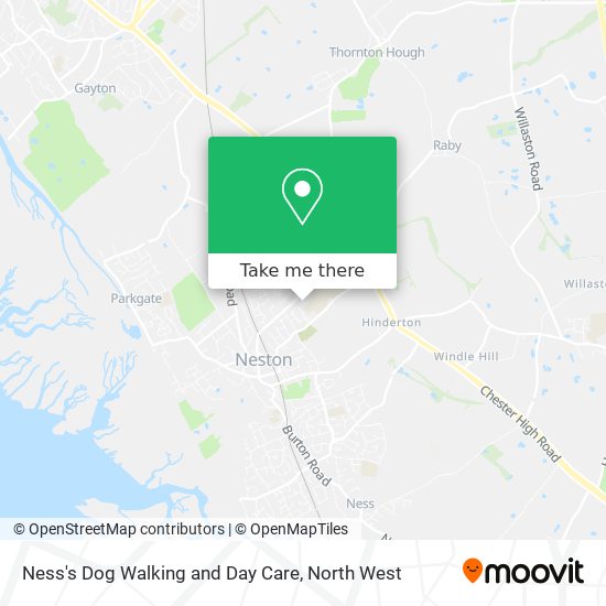 Ness's Dog Walking and Day Care map