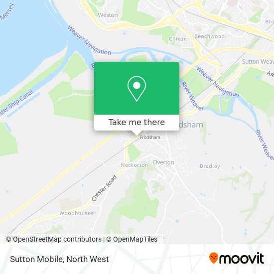 Sutton Mobile map