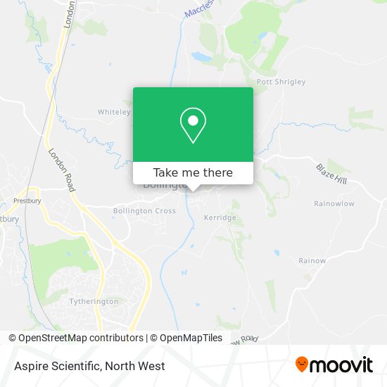 Aspire Scientific map