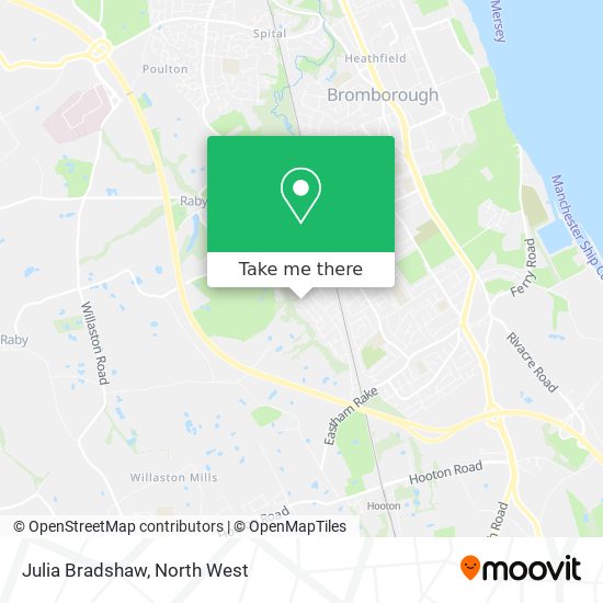 Julia Bradshaw map