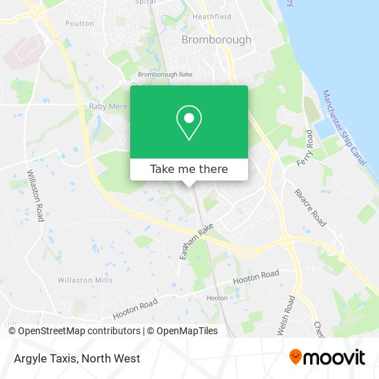 Argyle Taxis map